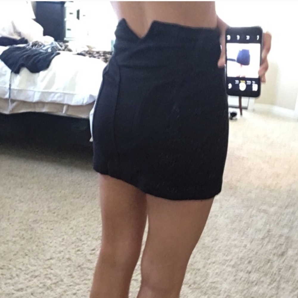 —SOLD on DEPOP— Alexander Wang 90s mini skirt XS - Picture 8 of 8